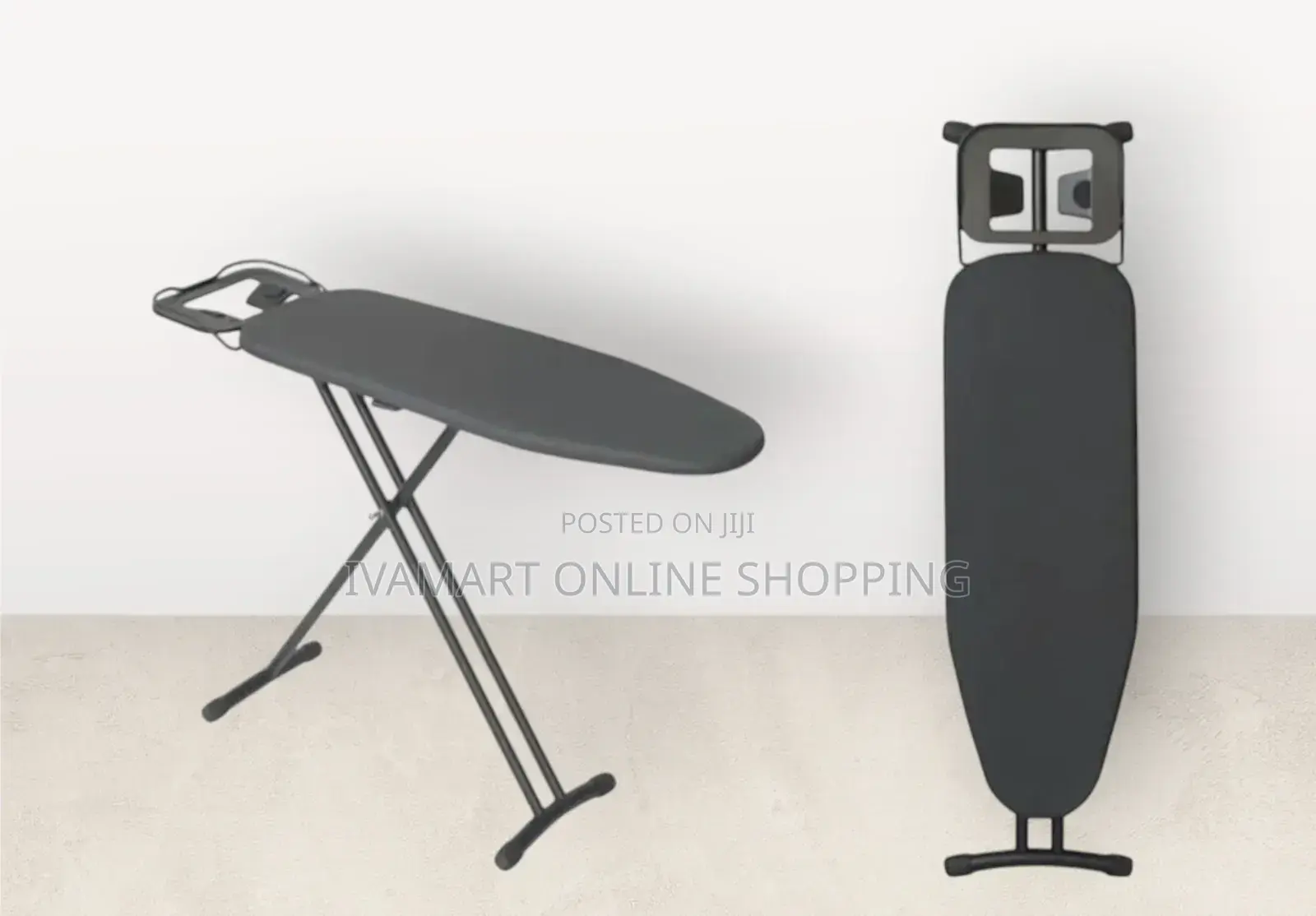 Foldable Ironing Board With Iron Rest - Medium Size ( 43 × 13 Inches)