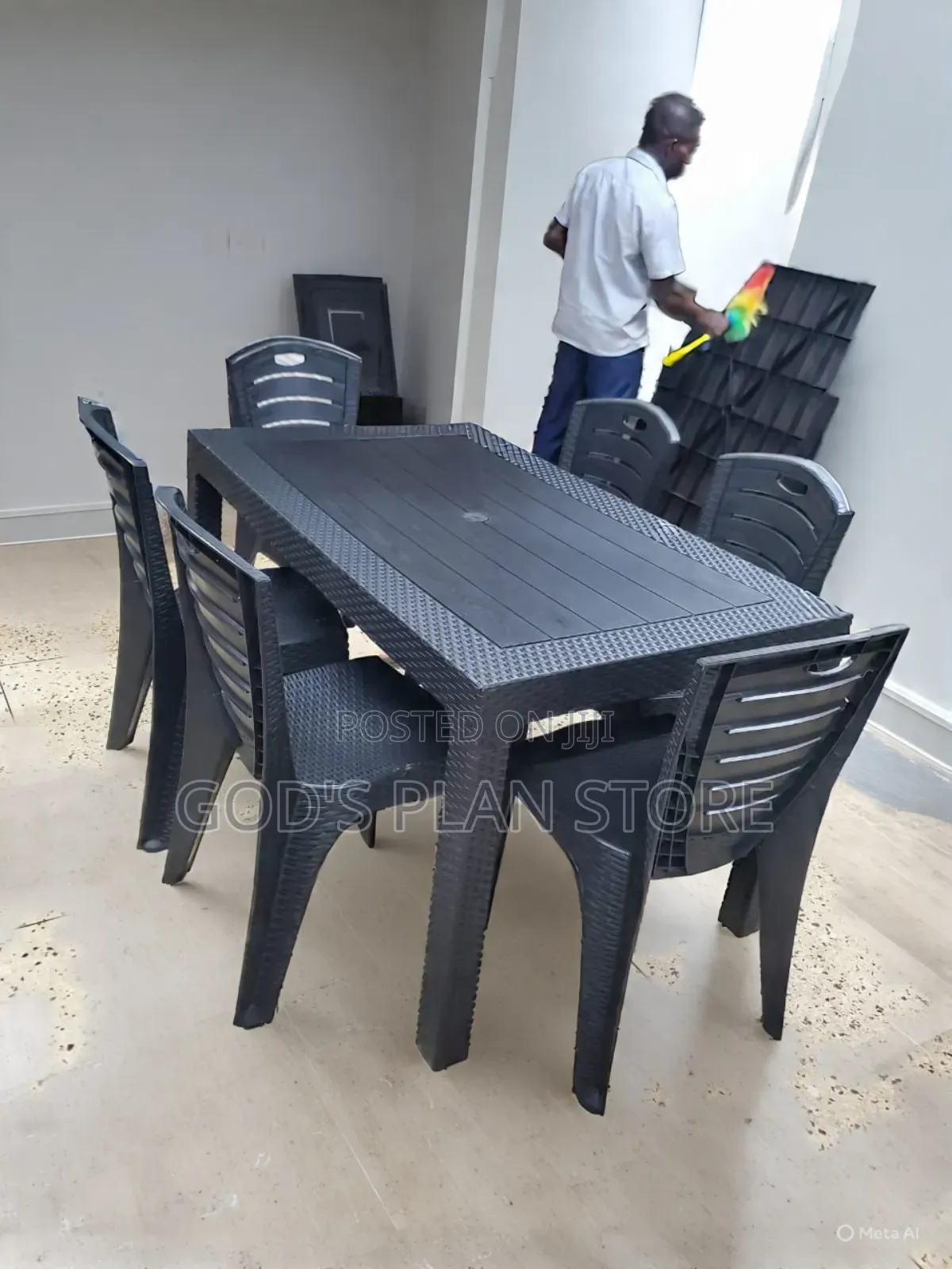 Originally Outdoor Bar Beach Hotels Plastic Table and Chairs