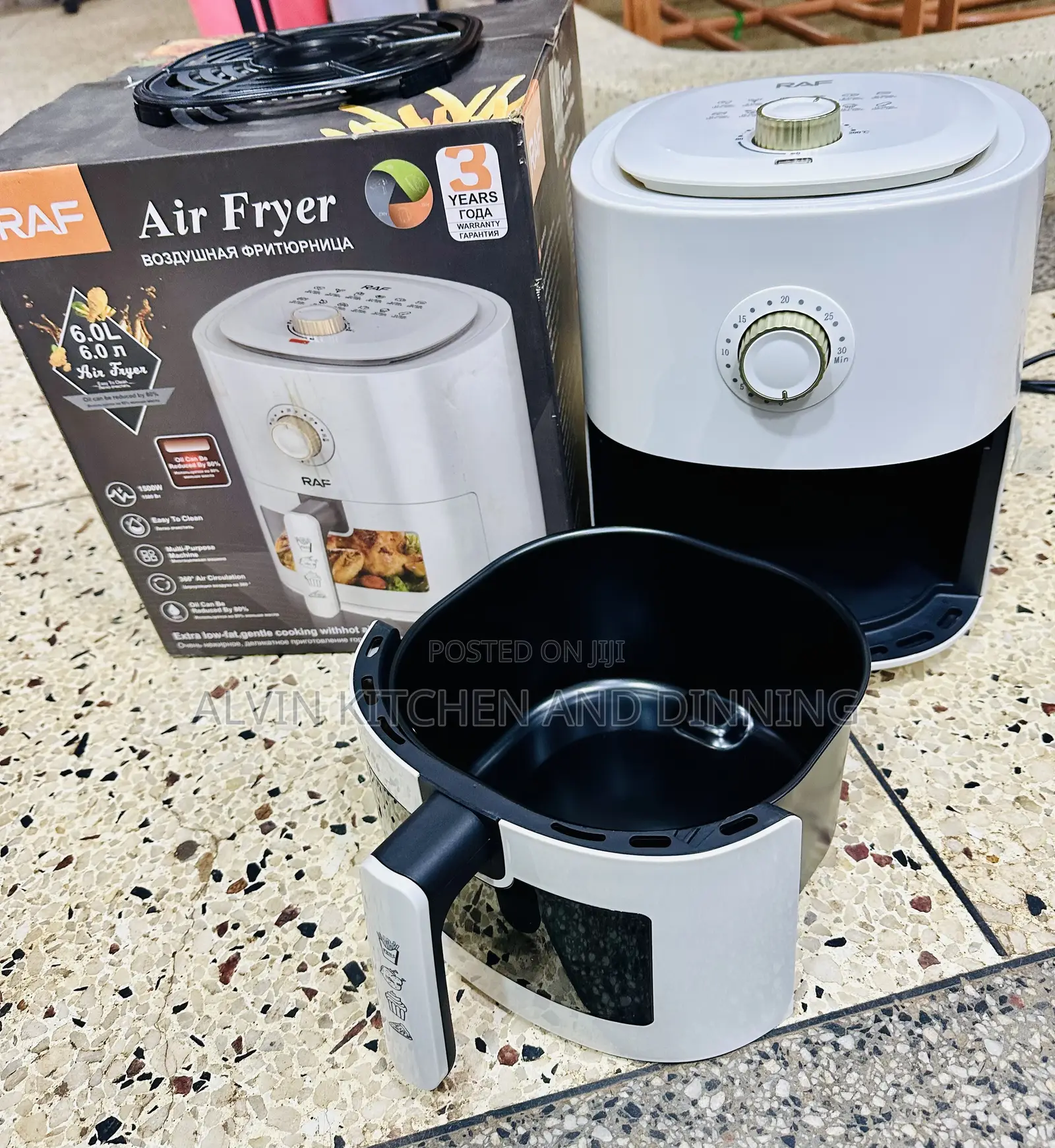 Air Fryer 6l Raf