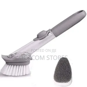 Soap-Dispensing Cleaning Brush