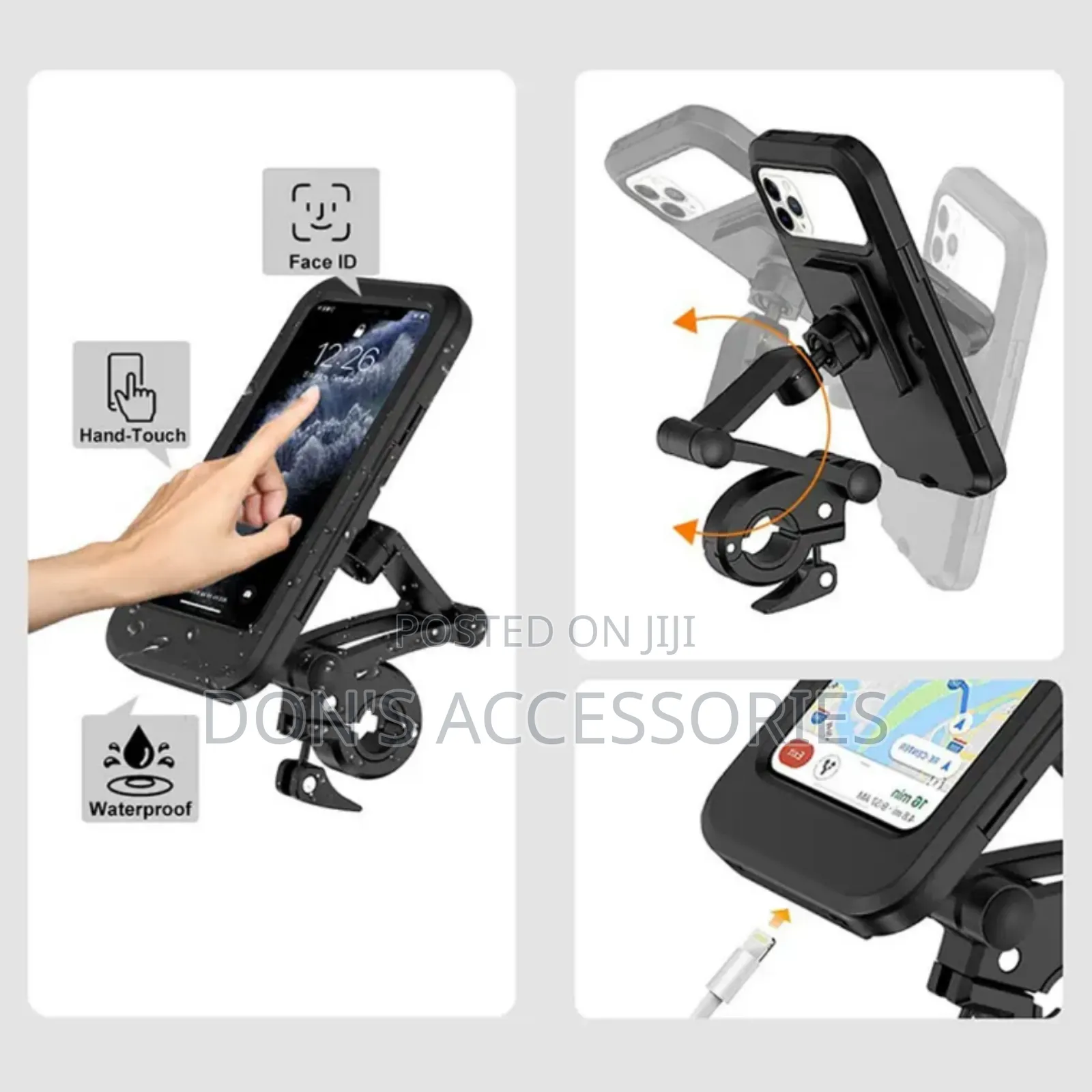 Motorcycle Waterproof Phone Holder And Protector