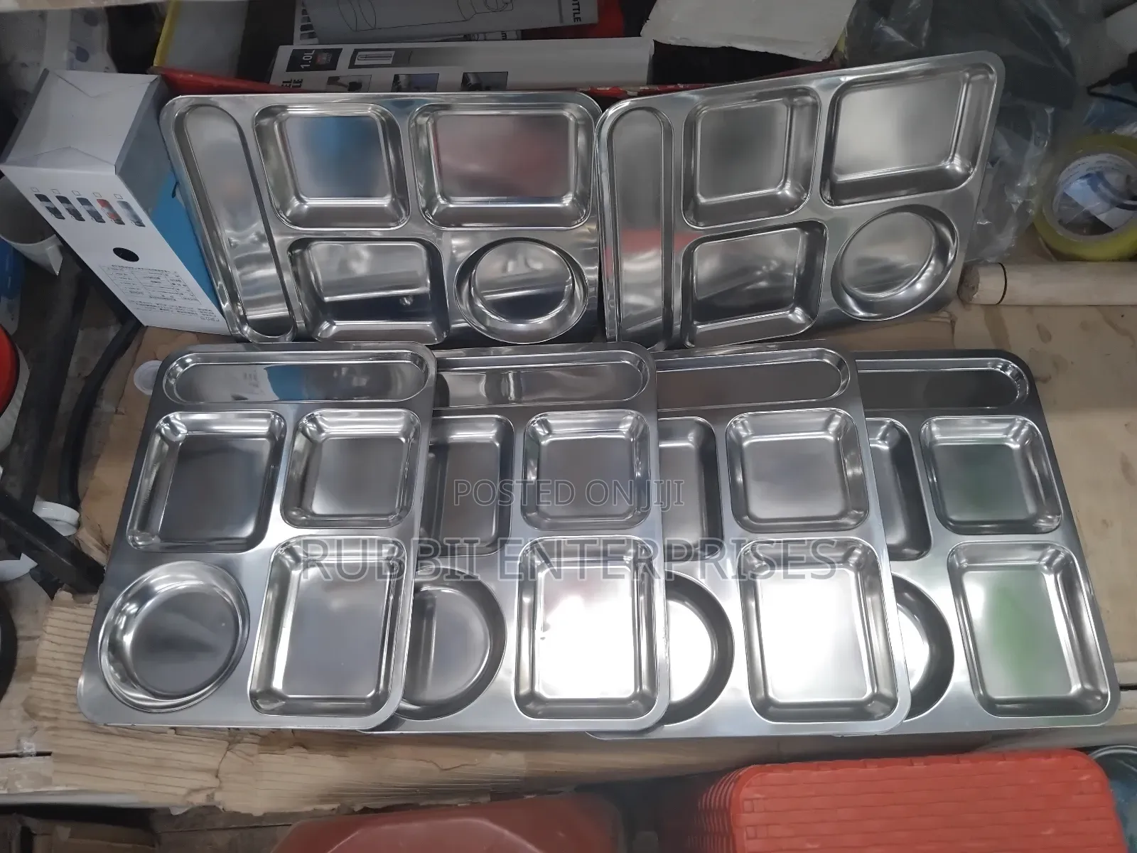 Square Partition Plates