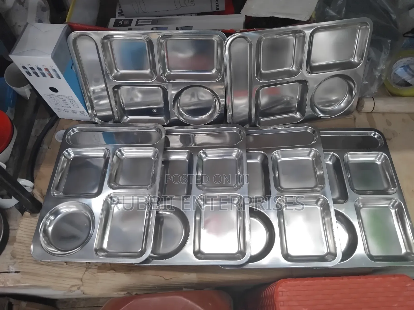 Square Partition Plates