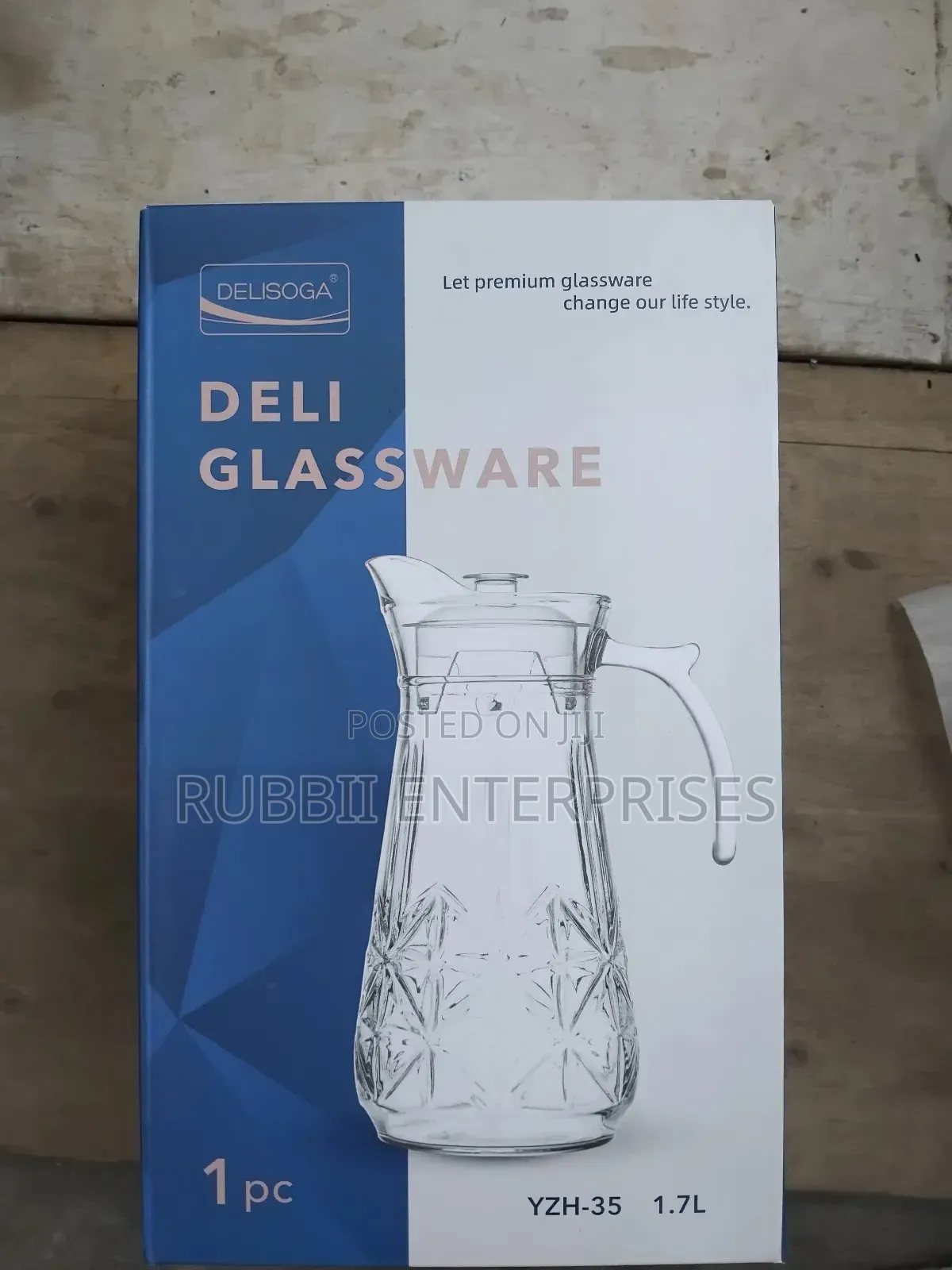 Deli Glass Jug 1.7l