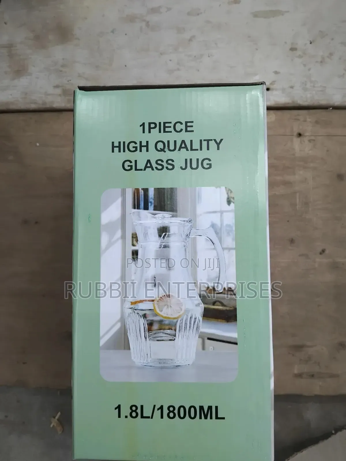 Glass Jug 1.8l