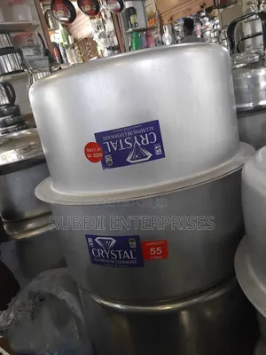 Crystal Aluminium Saucepans 35l, 55l