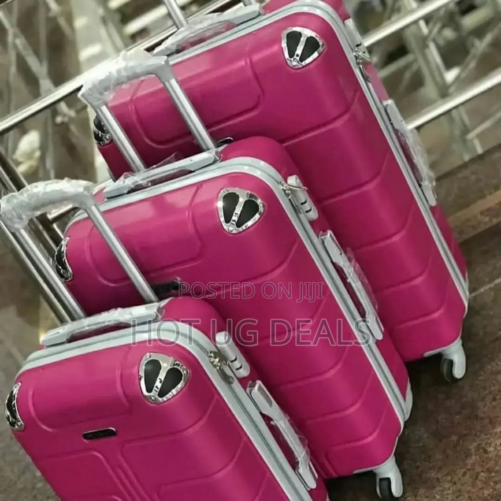 Small Size Waterproof Plastic Suitcase - Multicolor