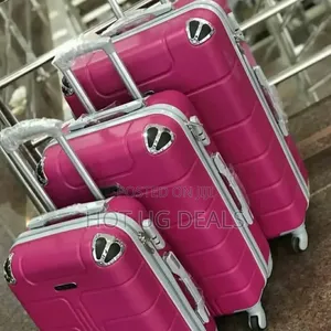 Small Size Waterproof Plastic Suitcase - Multicolor