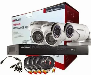 4 Channel CCTV Camera Kit