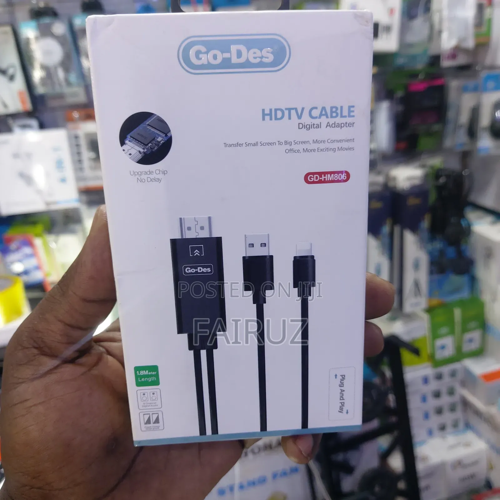 Hdmi Cable to Lightning Go-Des
