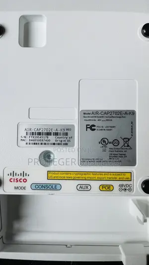 Cisco Air-Cap2702e-a- Access Point