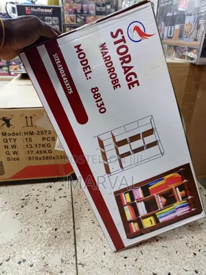 Portable Storage Wardrobe 3 Column