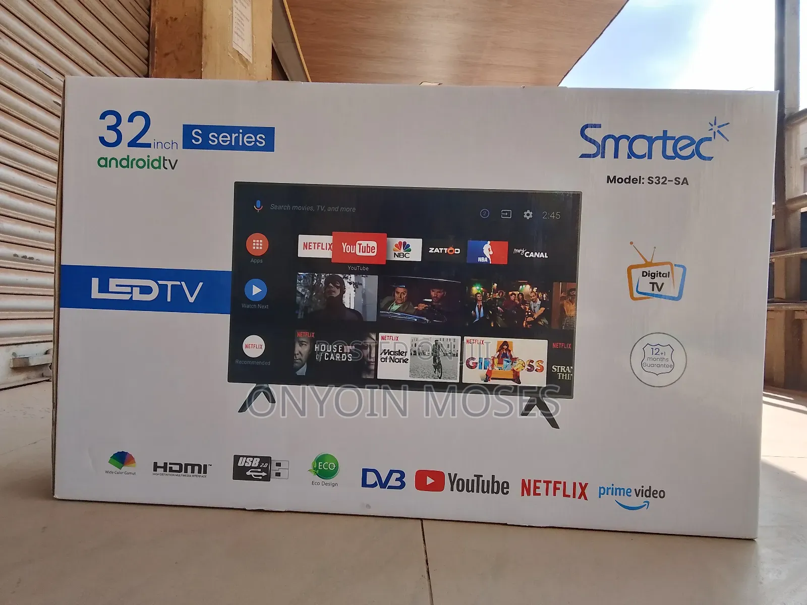 Android 32 Inches Smartec Digital Smart Tv