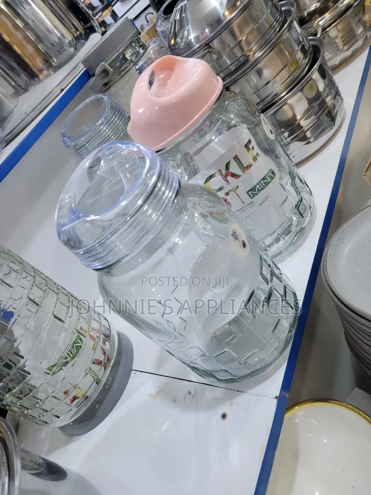 Large Airtight Glass Storage Jar With Secure Lid – Multi-Purpose Kitch