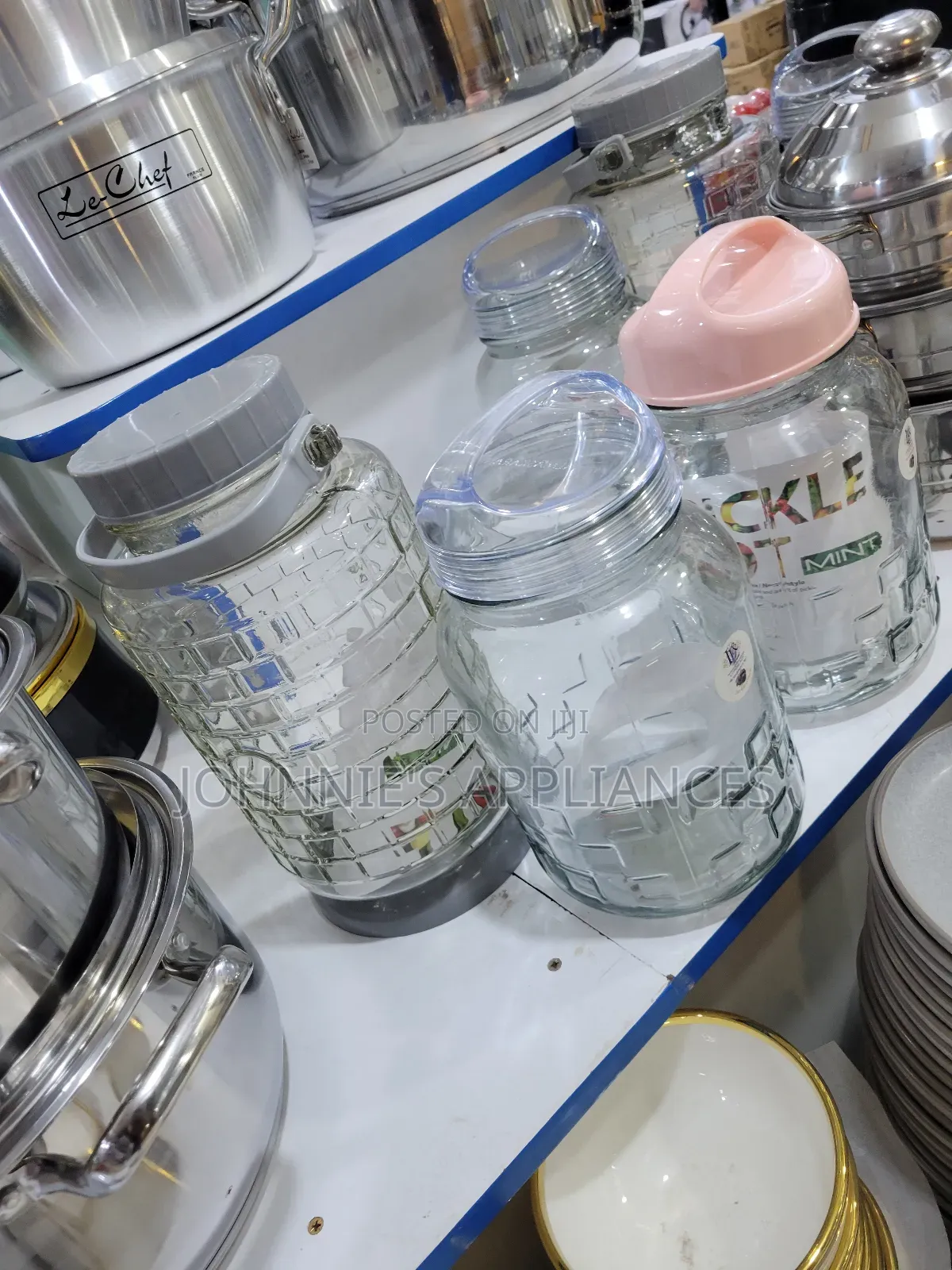 Large Airtight Glass Storage Jar With Secure Lid – Multi-Purpose Kitch