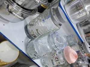 Large Airtight Glass Storage Jar With Secure Lid – Multi-Purpose Kitch
