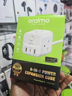 Oraimo 6-in-1 Power Expansion Cube