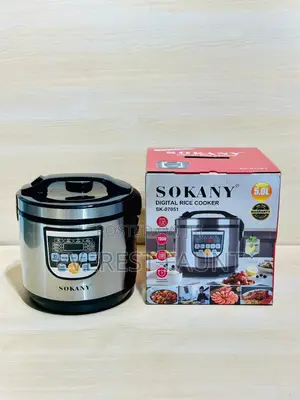 Sokany Electric Rice Cooker 5 Liters