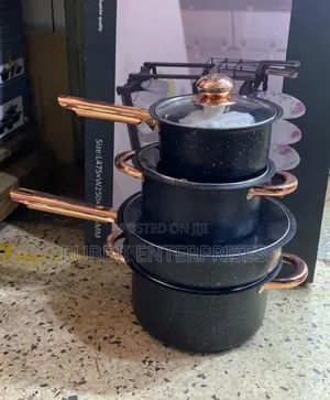 Black Cooking Pans