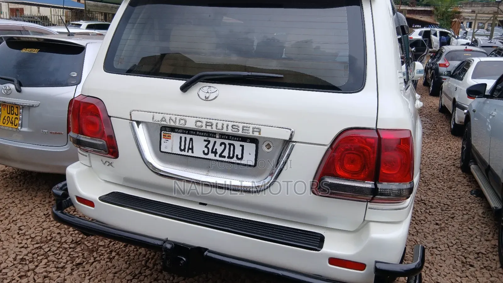 Toyota Land Cruiser Prado 2007 White