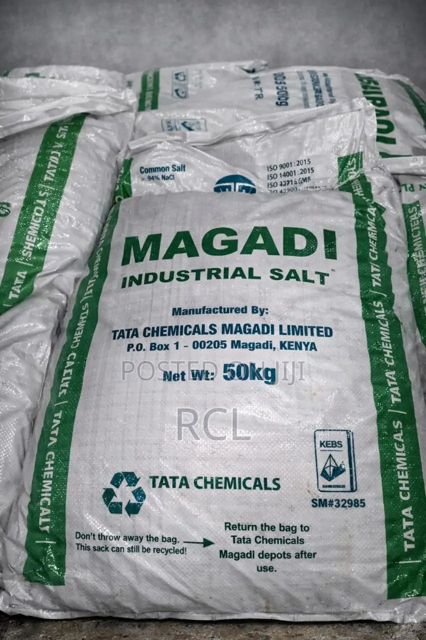 Industrial Salt (Sodium Chloride) 50kg Bags