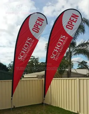 Teardrop Lshape Curved, Banners, Pull-Ups, Signage, Lightbox, Poster