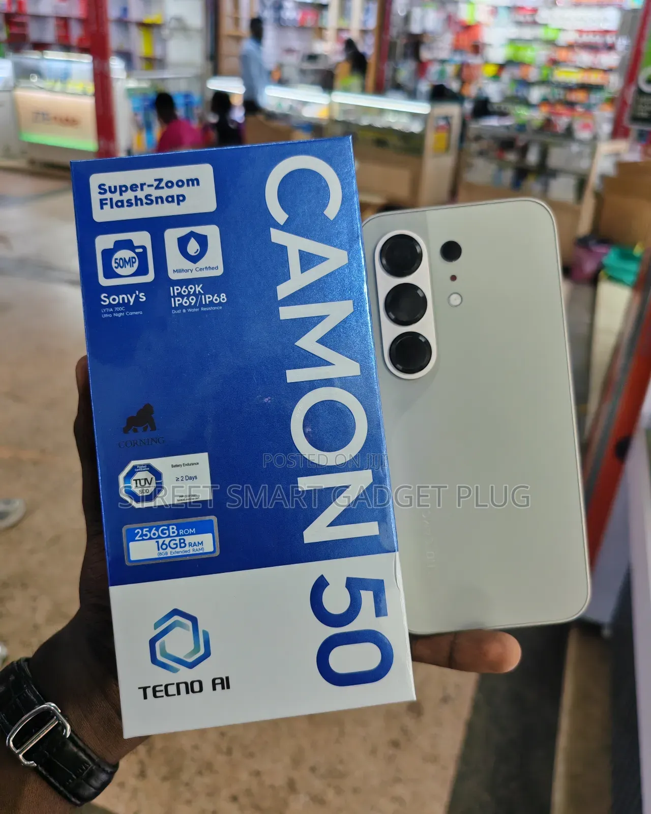 New Tecno Camon 50 256 GB