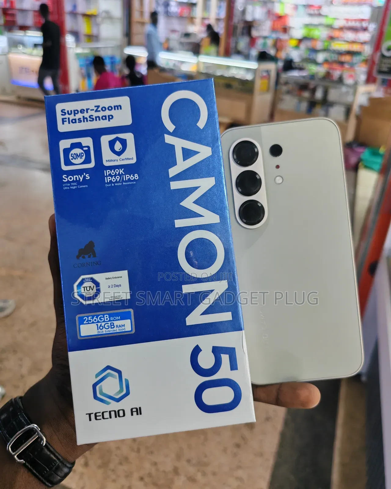 New Tecno Camon 50 256 GB