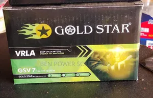 7ah Gold Star Solar Battery