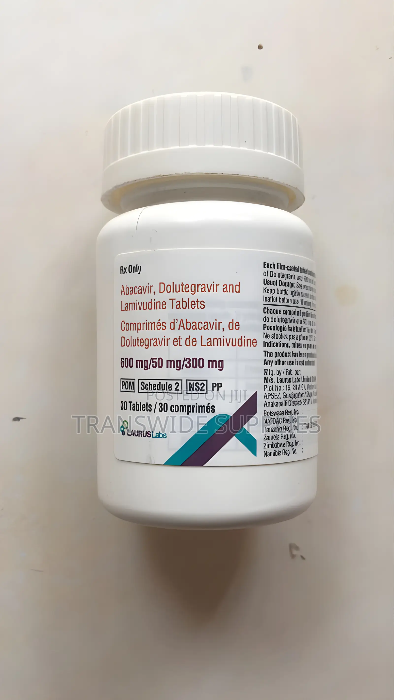 Abacavir Post Exposure Prophylaxis - Pep 30s (Most Efficient