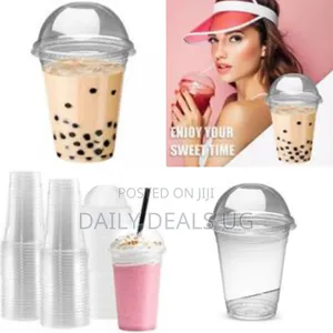 Clear Disposable Cups, 25 Pieces
