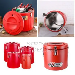 Professional Insulated Food Transport Containers - Multicolor