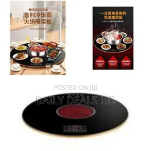 Modern Round Induction Cooktop - Multicolor