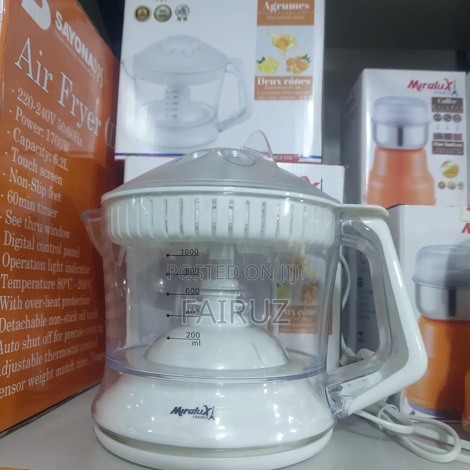 Citrus Juicer With Lemon Squeezer