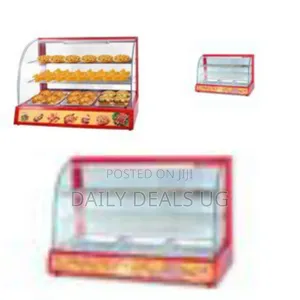 Commercial Heated Food Warmer Display Case - Clear
