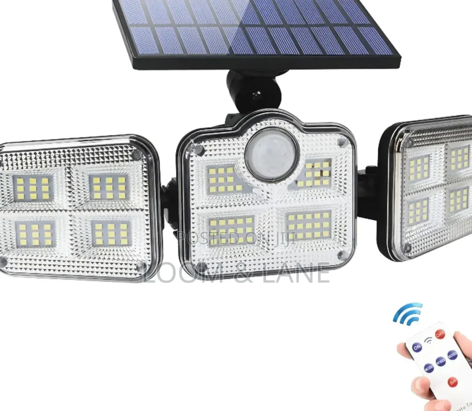 Solar-Powered Led Security Floodlight