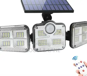 Solar-Powered Led Security Floodlight