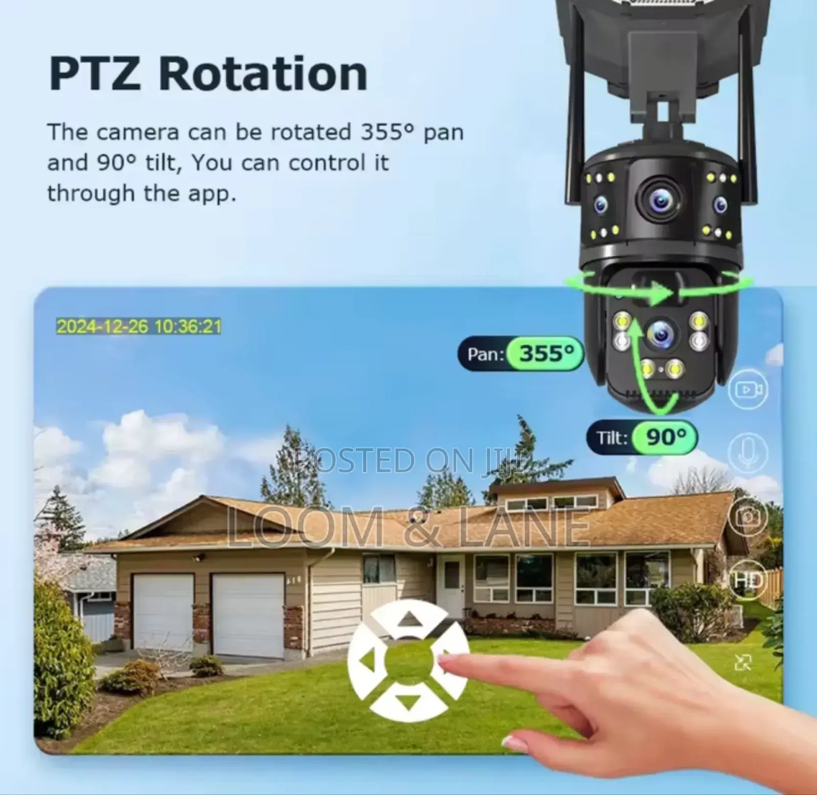2-in-1 Solar-powered Street Light And Ai Security Camera System