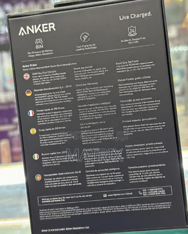 Anker Prime Power Bank, 27,650mah 3-Port 250w Power Bank