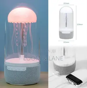 Jellyfish-Shaped Bluetooth Speaker and Mood Lamp