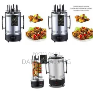 Sokany Electric Skewers for Making Barbeque - Silver