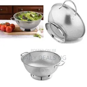 Professional Stainless Steel Colander With Handles
