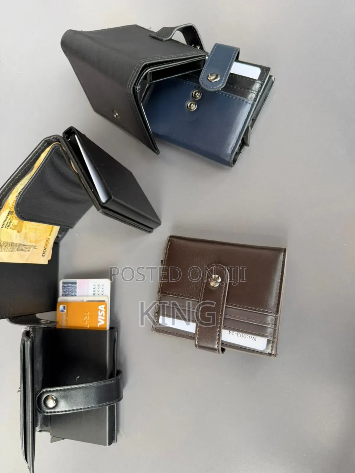 Classic Milano Card Holder Leather Wallet.