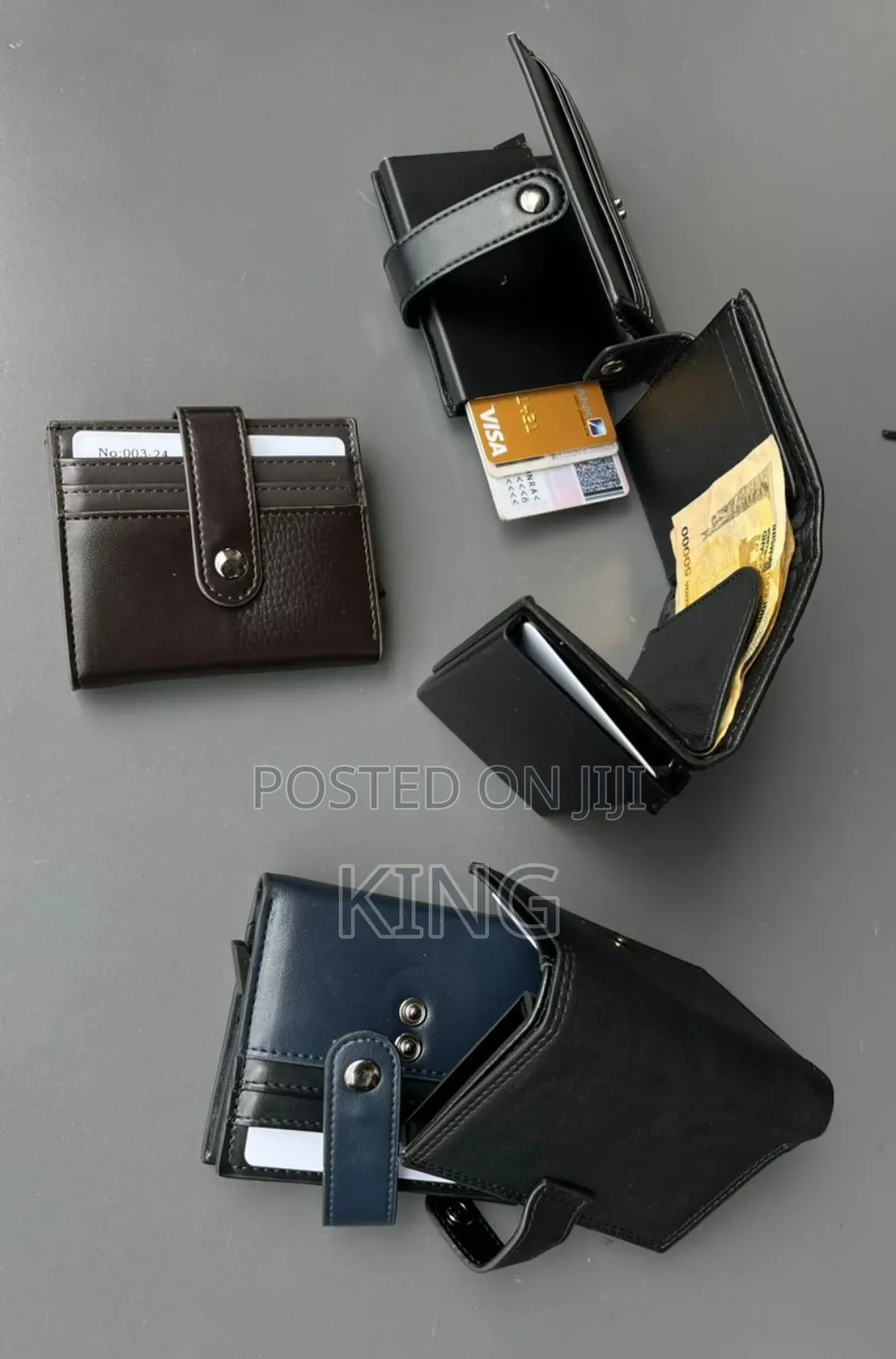 Classic Milano Card Holder Leather Wallet.