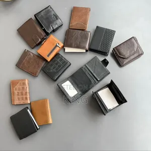 Minimalist Leather Rfid-Blocking Wallets,