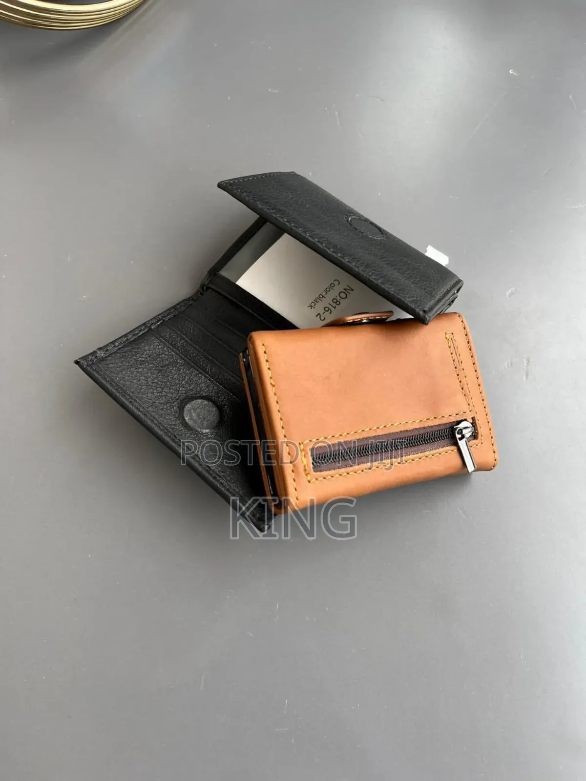 Minimalist Leather Rfid-Blocking Wallets,