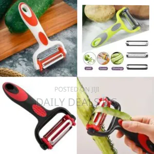 Multi-Function Kitchen Peeler and Slicer - Multicolor