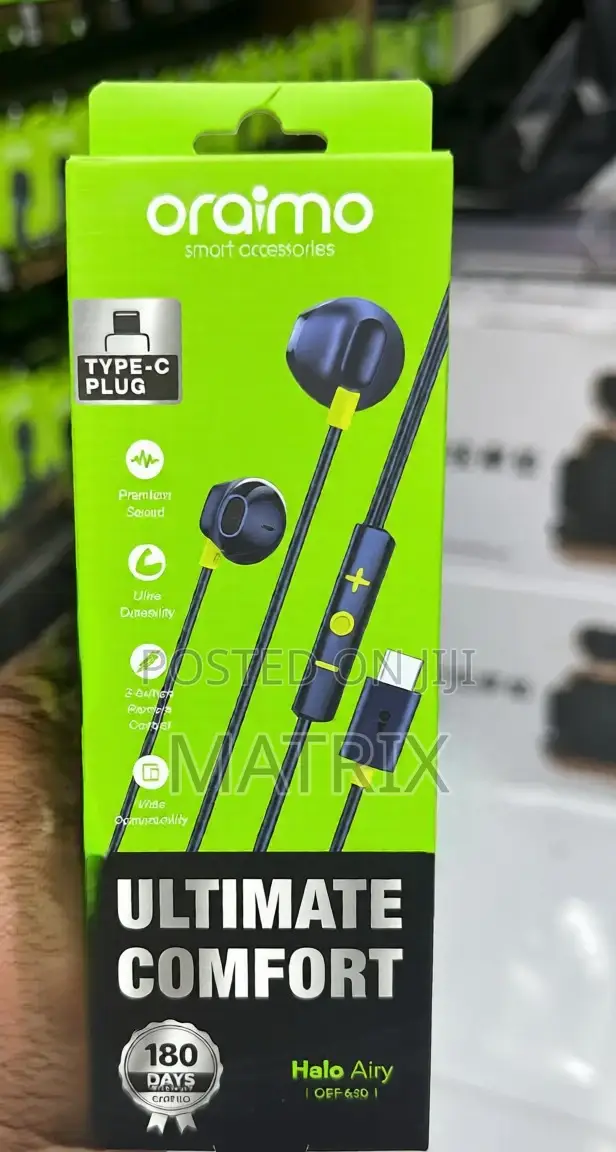 Oraimo Type C Ultimate Comfort