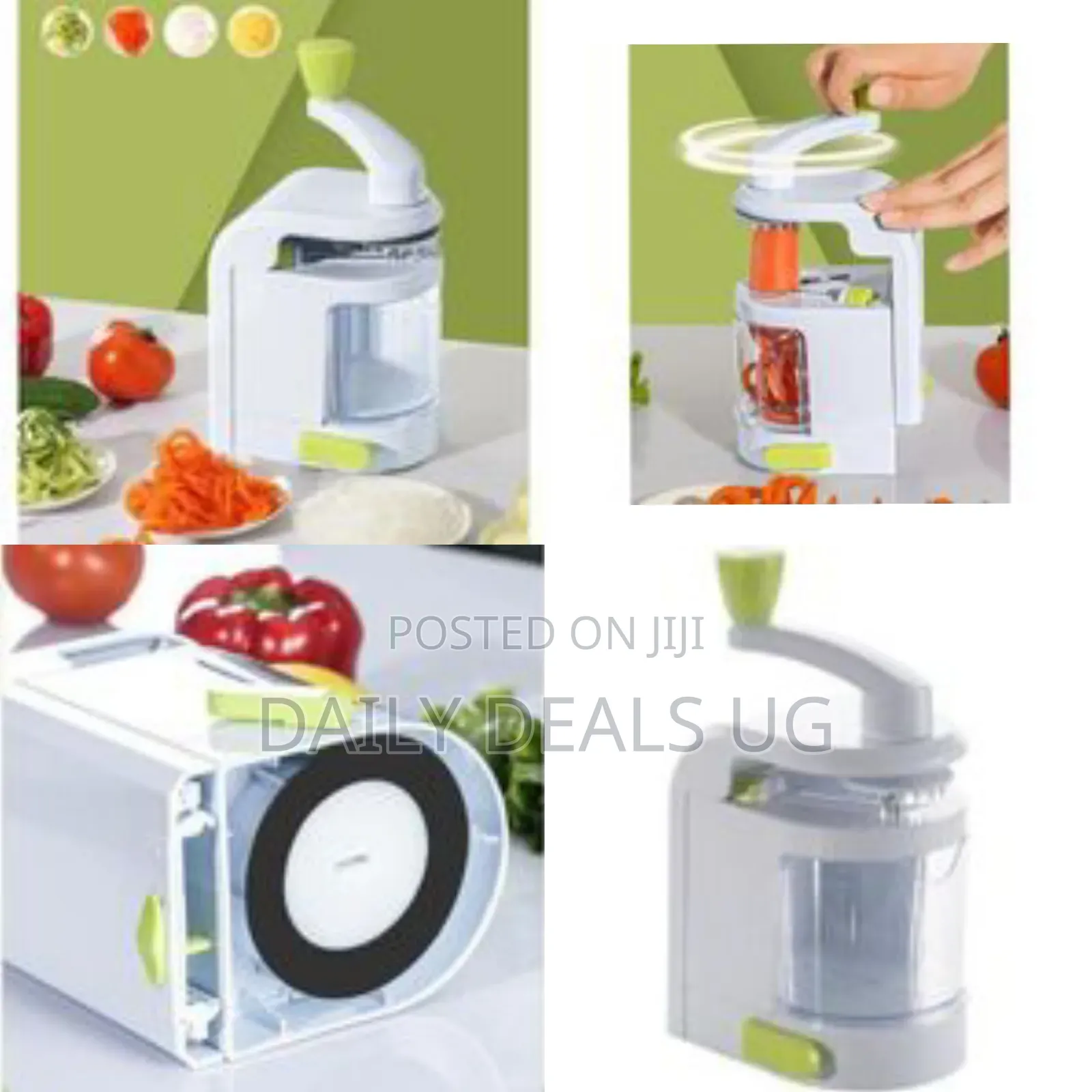 Effortless Vegetable Spiralizer Noodle Maker - Multicolor