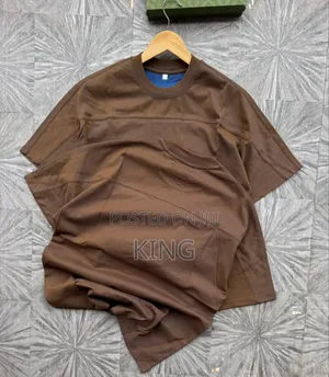 Brown, Green, Navy, Mustard Cotton-Blend T-Shirt